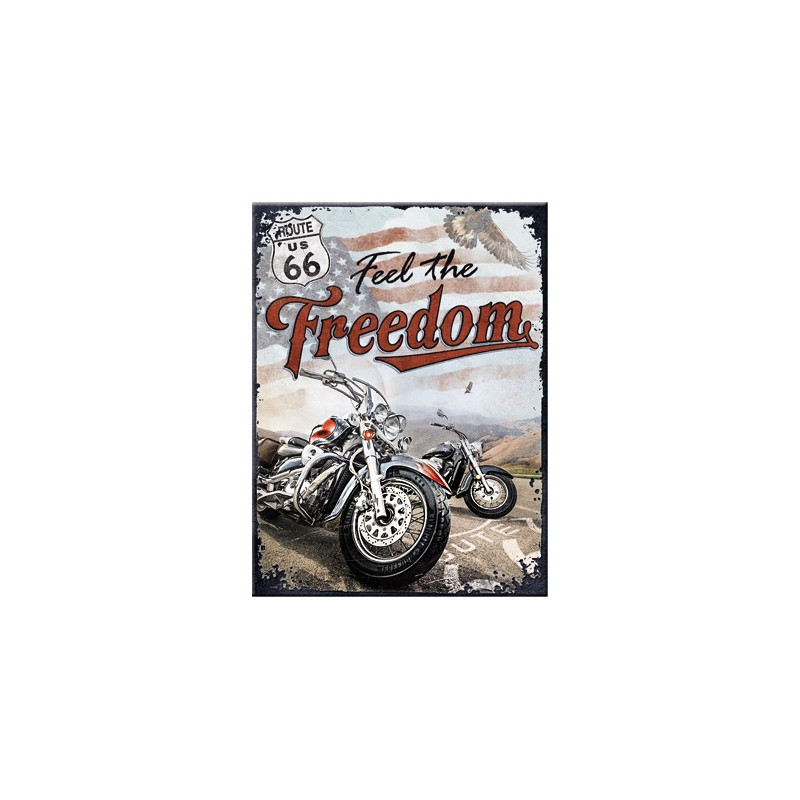 Route 66 Magnet Freedom - Nostalgic-Art