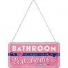 Grease Pink Ladies Bathroom Hängeschild - Nostalgic-Art