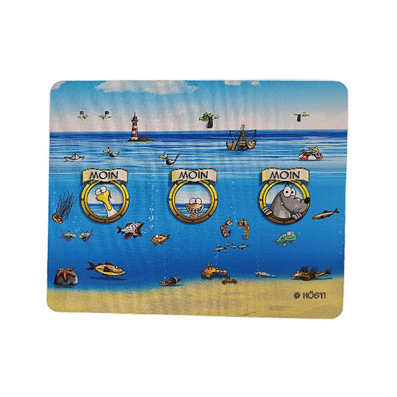 Hösti Mousepad Moin Moin Bullauge