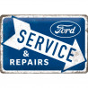 Ford Blechschild Service & Repairs - Nostalgic-Art