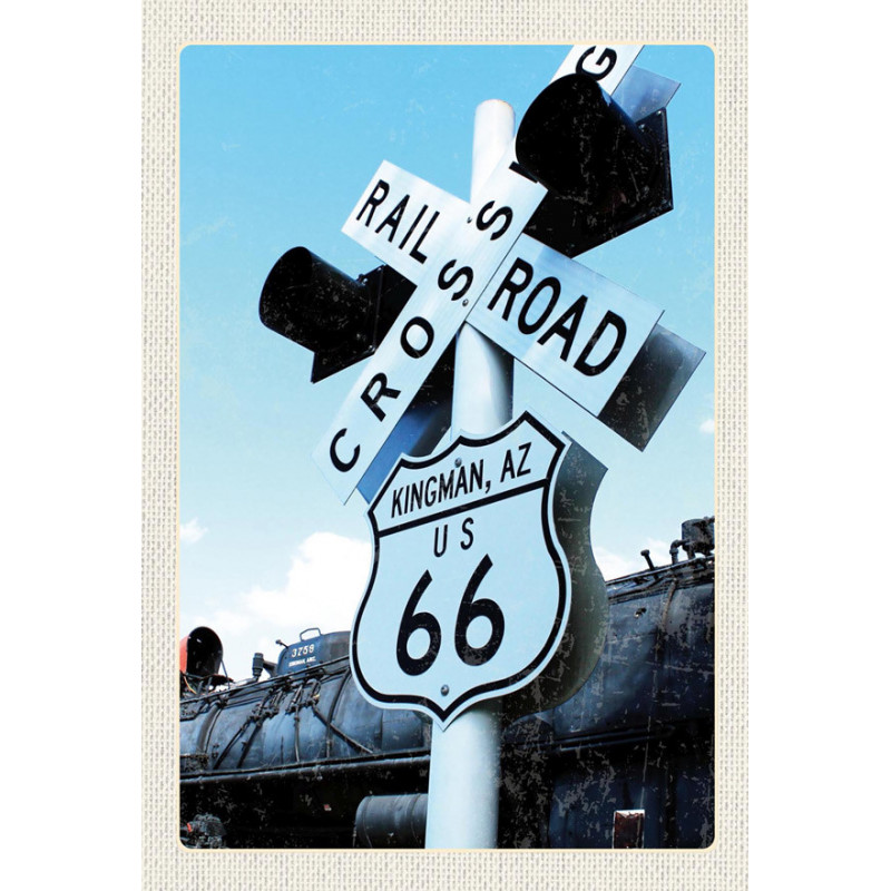 Blechschild Route 66 Kingman