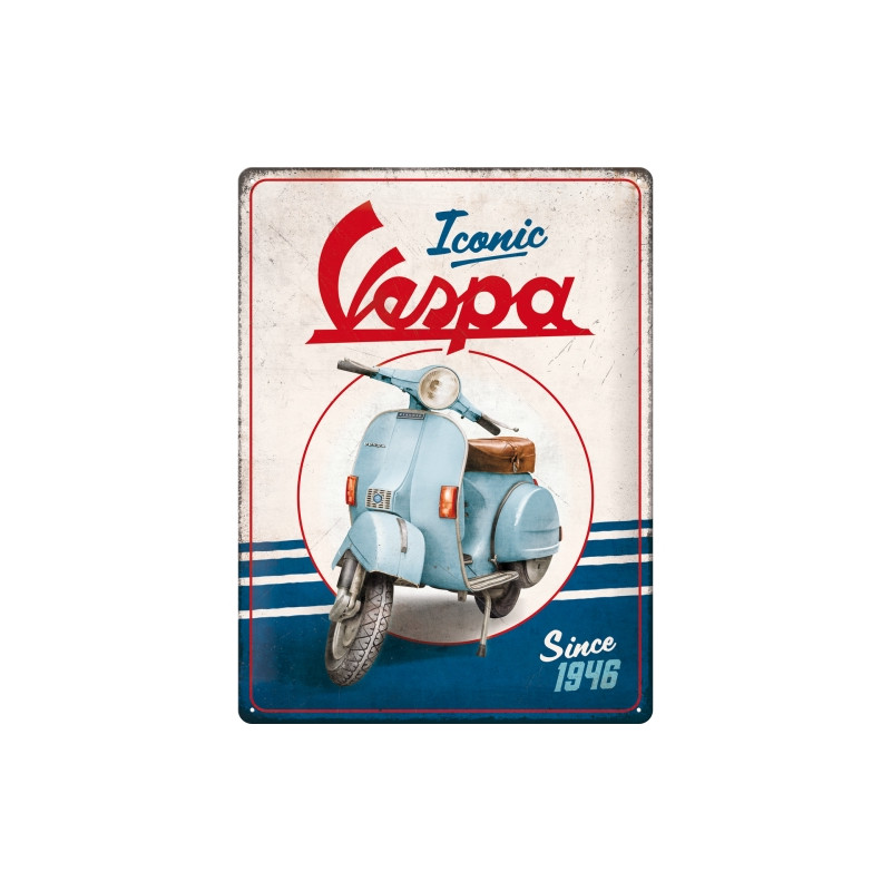 Vespa Blechschild Iconic since 1946- Nostalgic-Art