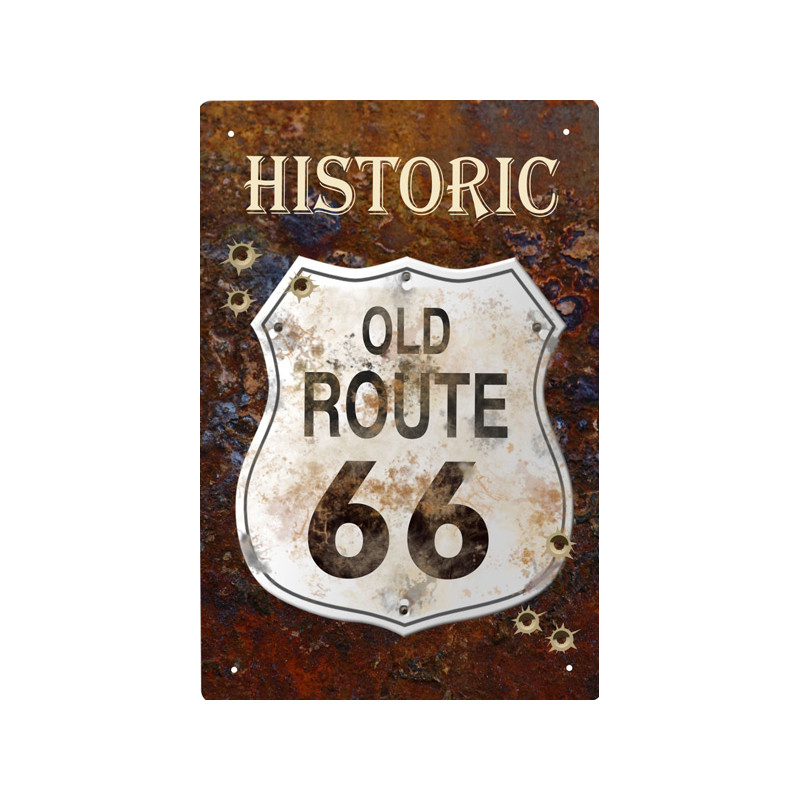 copy of Blechschild Historic - Old Route 66