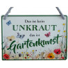 Hängeschild Das ist kein Unkraut - das ist Gartenkunst