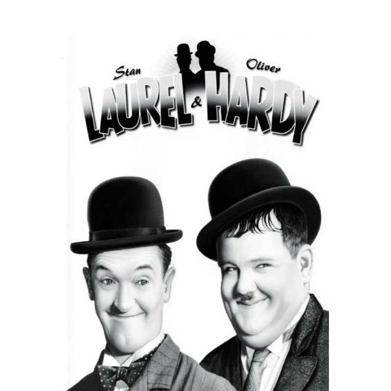 Blechschild Dick & Doof - Stan Laurel & Oliver Hardy