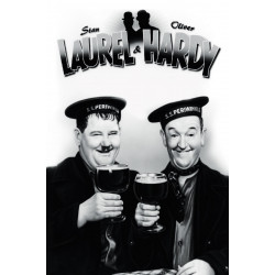 Blechschild Dick & Doof - Stan Laurel & Oliver Hardy - Matrosen