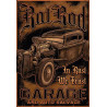 Hot Rod Garage Blechschild