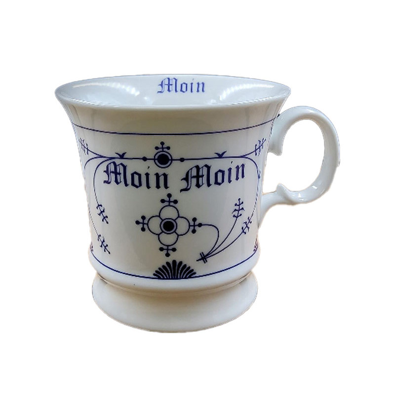 Moin Moin Kaffeepott Indisch Blau Teetasse