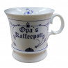 Opas Kaffeepott Indisch Blau Kaffeetasse Teetasse