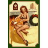 Pin Up Girl Geschenk Blechschild