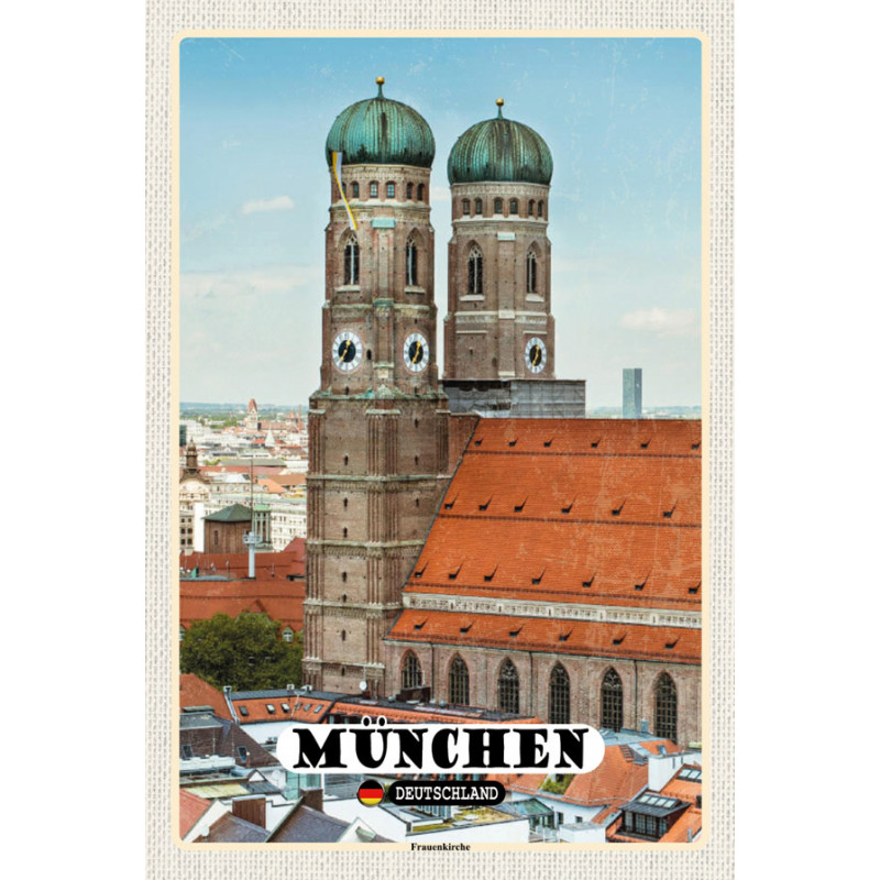 Holzschild München Frauenkirche