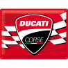 Ducati Blechschild Corse - Nostalgic-Art