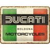 Ducati Blechschild - Nostalgic-Art