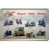 Blechschild Simson 8er Flotte