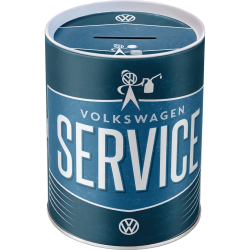 VW Spardose Service - Nostalgic-Art - Ø 10 cm x 13 cm