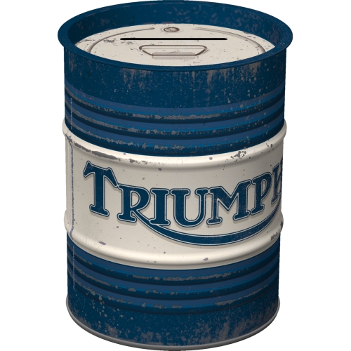 Triumph Spardose Ölfass - Nostalgic-Art - Ø 9,3 cm x 11,7 cm