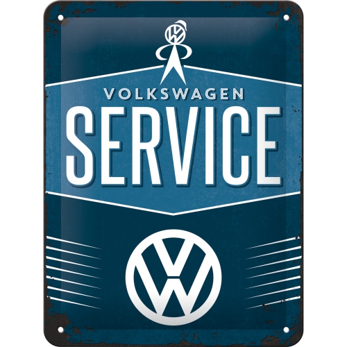 Blechschild VW Service - Nostalgic-Art - 15x20 cm