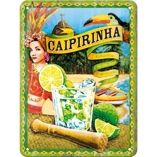Blechschild Caipirinha Cocktail - Nostalgic-Art