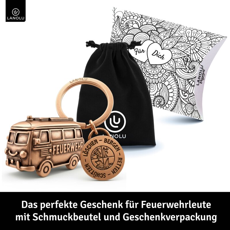 Schlüsselanhänger "Feuerwehrauto"