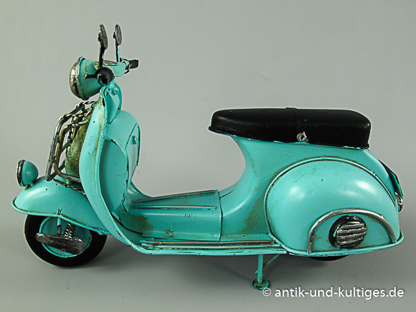 Scooter Motorroller Vespa Blechmodell - 28 cm
