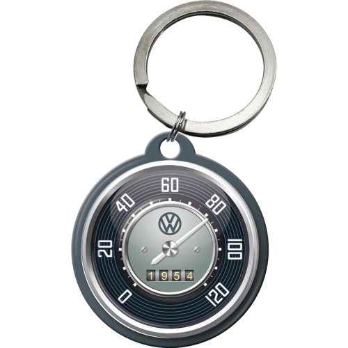 Schlüsselanhänger VW Tacho - Nostalgic-Art - Ø 4 cm