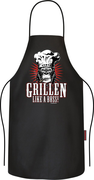 Grillschürze Grillen like a Boss Kochschürze - RAHMENLOS®