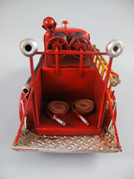 Feuerwehrauto Oldtimer Blechmodell - 30 cm