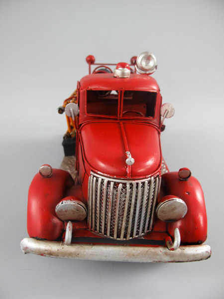 Feuerwehrauto Oldtimer Blechmodell - 30 cm