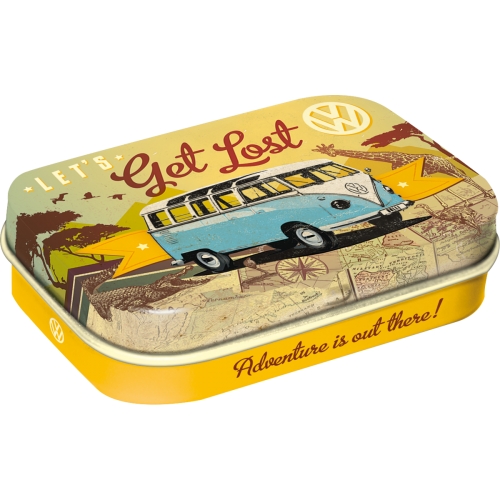 VW Pillendose Let's Get Lost - Nostalgic-Art