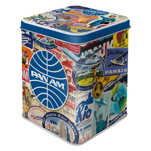 Pan Am Teedose - Nostalgic-Art