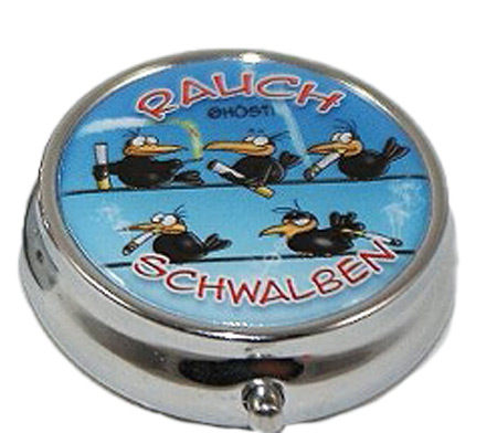 Taschenascher Rauchschwalben Hösti - 5x2 cm
