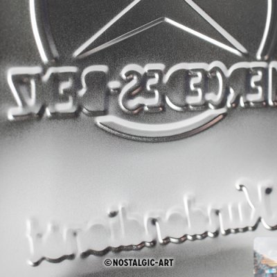 Blechschild Mercedes-Benz Kundendienst - Nostalgic-Art - 15x20 cm