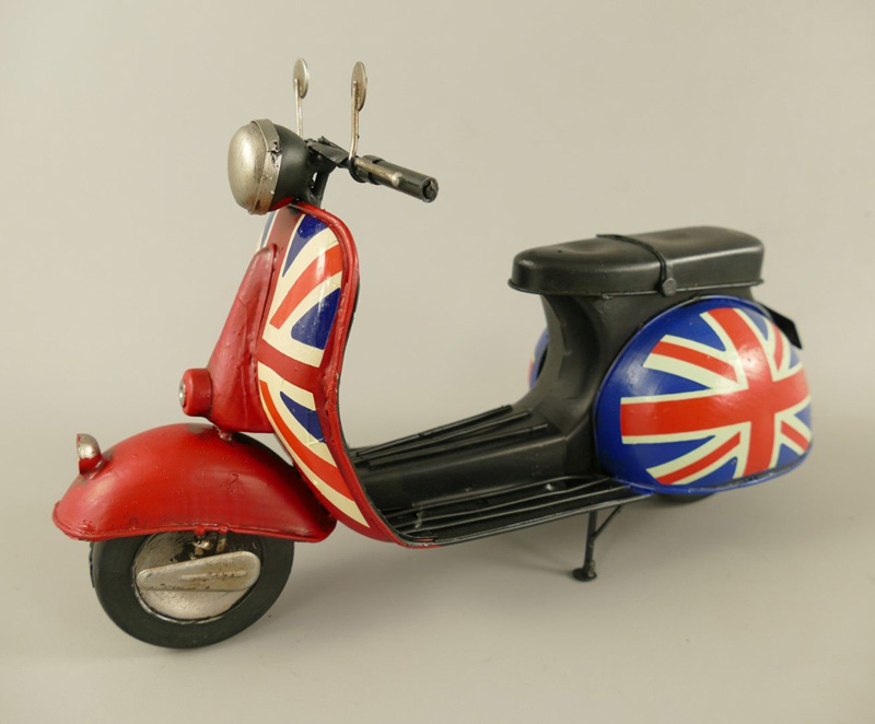 Scooter Motorroller Vespa Blechmodell - 30 cm