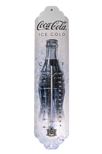 Thermometer Coca Cola - Nostalgic-Art - 6,5x28 cm