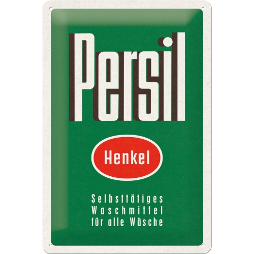 Persil Verpackung 50er Blechschild - Nostalgic-Art - 20x30 cm