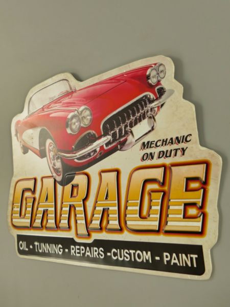 Blechschild Garage Oil Tunning Repair - 37x30 cm
