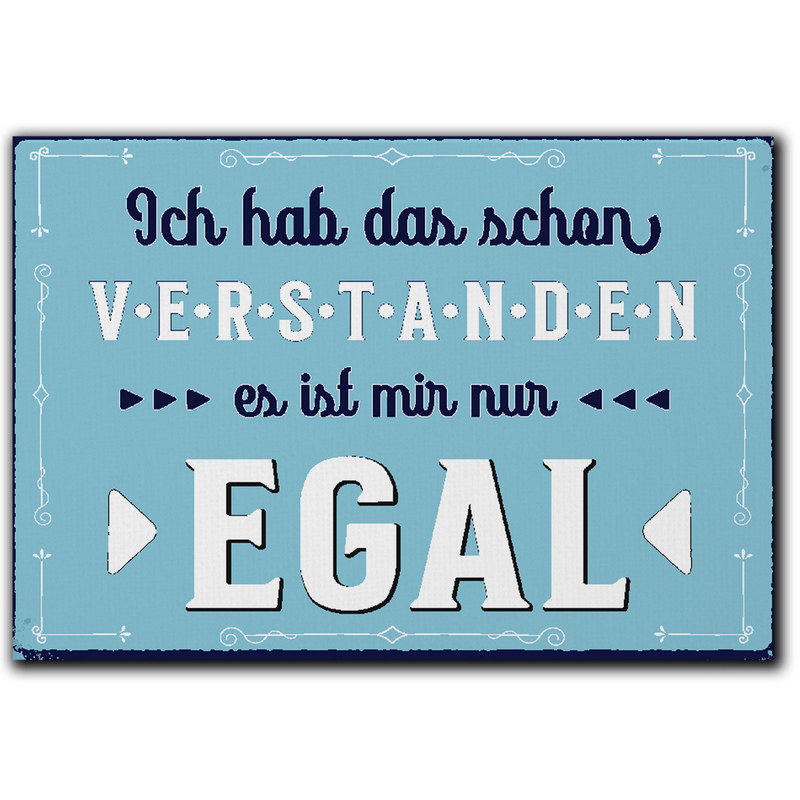 Kühlschrank-Magnet Ich hab das schon verstanden - 8x5,5 cm
