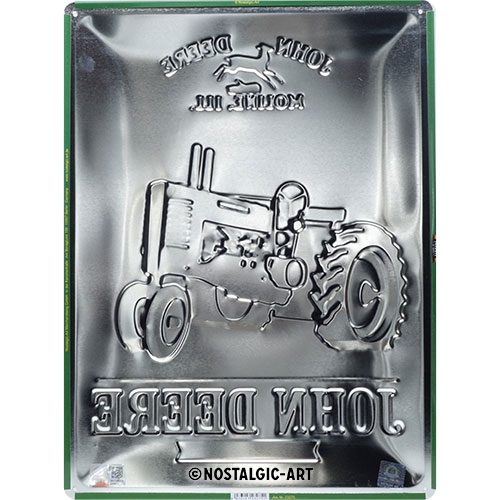 John Deere Made with Pride Blechschild - Nostalgic-Art - 30x40 cm