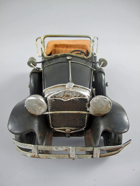 Cabrio Blechauto Blechmodell - 25 cm