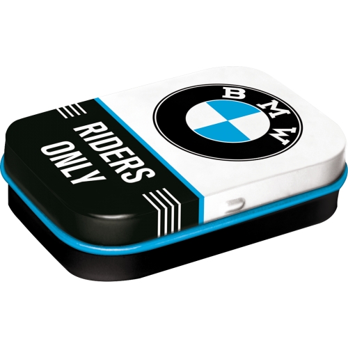 BMW kleine Dose Pillendose Riders Only - Nostalgic-Art