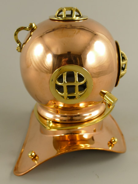 Taucherhelm Kupfer - 20 cm