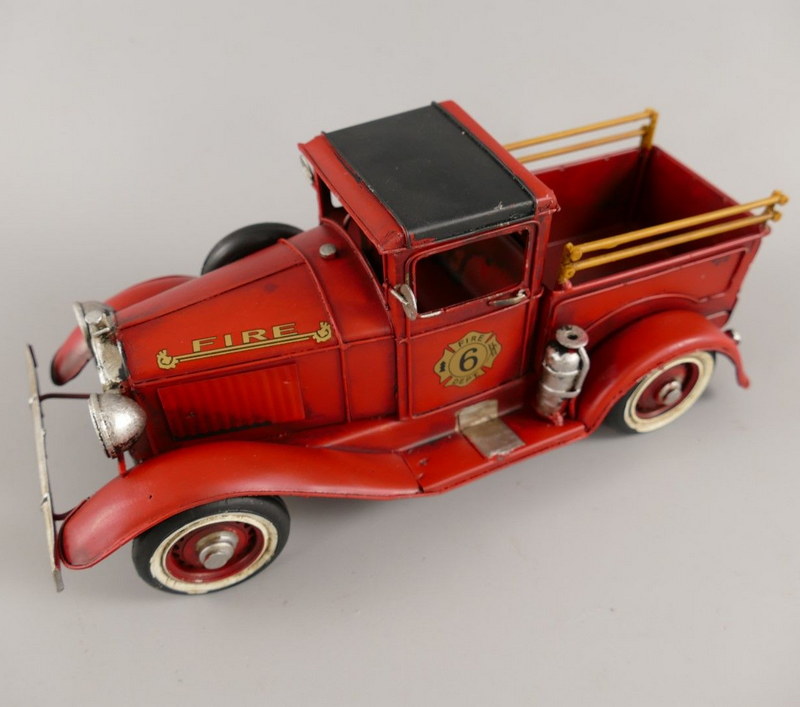 Feuerwehr Blechauto Blechmodell - 29 cm