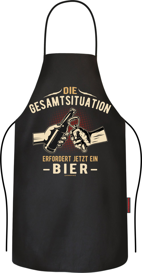 Grillschürze Die Gesamtsituation Kochschürze - RAHMENLOS®