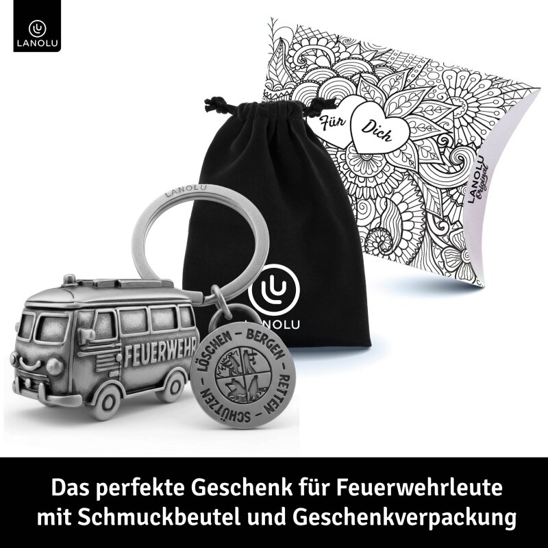 Schlüsselanhänger "Feuerwehrauto"
