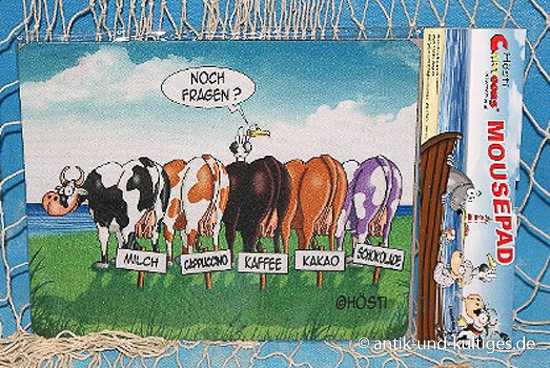 Hösti Mousepad 5 Kühe - 22x18 cm