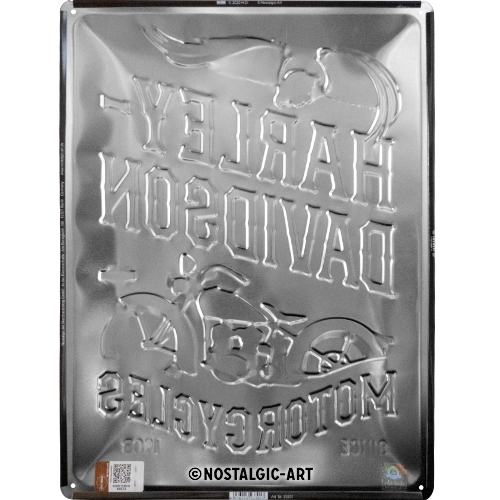 Blechschild Harley-Davidson Motorcycles Eagle - Nostalgic-Art - 30x40 cm