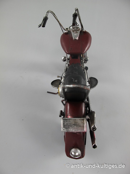 Motorrad Chopper Blechmodell - 48 cm