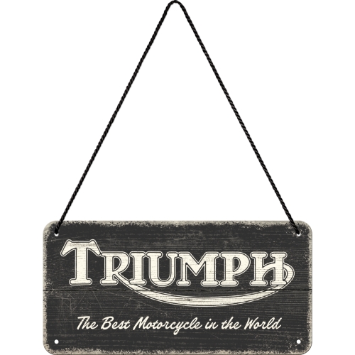 Hängeschild Triumph - Nostalgic-Art - 20x10 cm