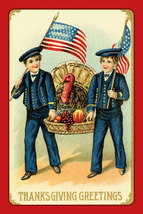 Blechschild Thanksgiving Erntedankfest - 20x30 cm