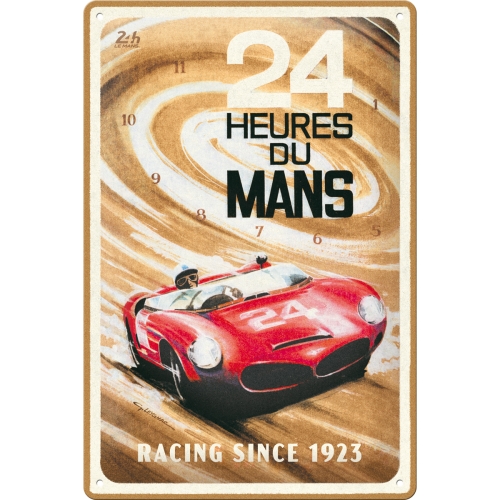 Le Mans Red Car Blechschild - Nostalgic-Art - 20x30 cm